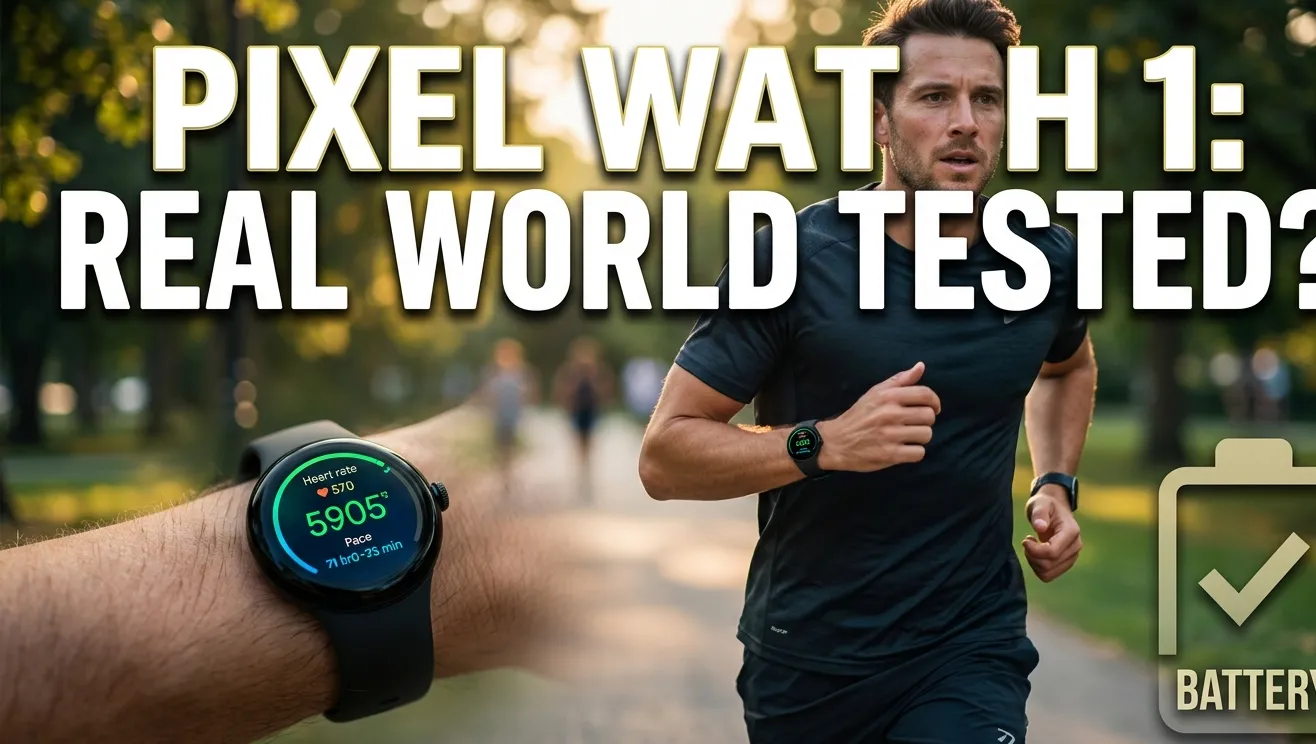 Google Pixel Watch 1 showcasing premium design