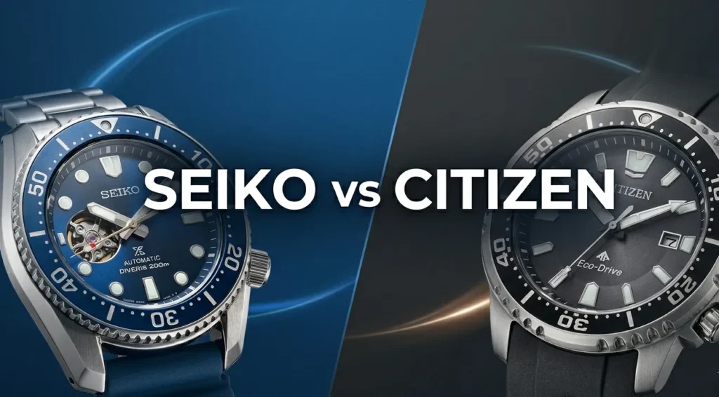 Citizen Promaster Wave Tracker dive watch with analog-digital display showing tide graph and moon phase features for sailors.