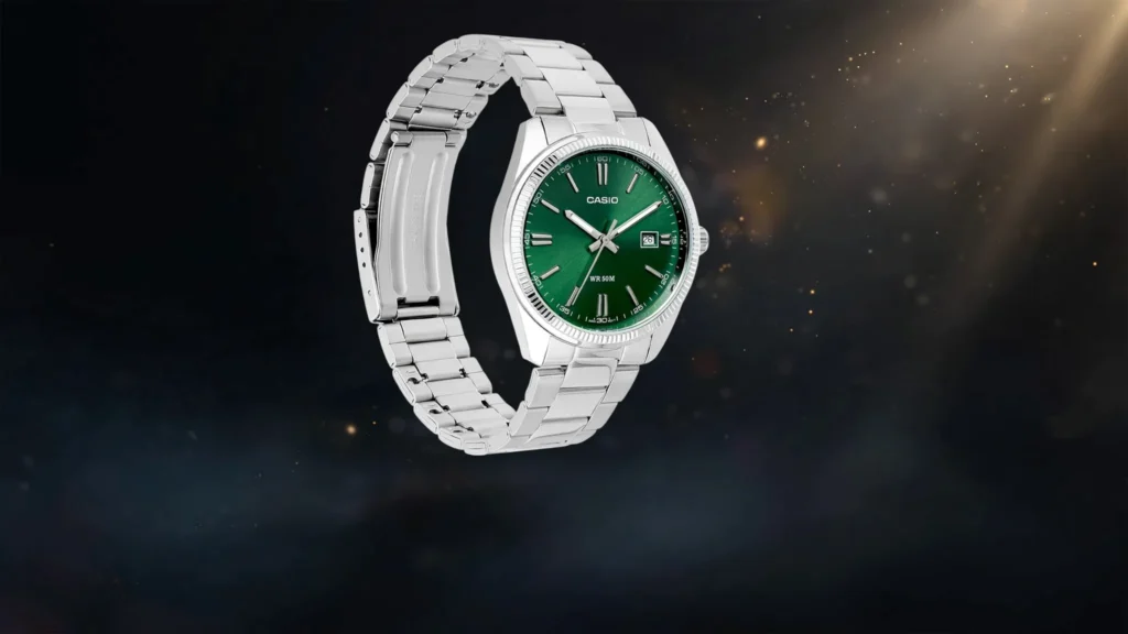 Front view of Casio A2262 men's watch
