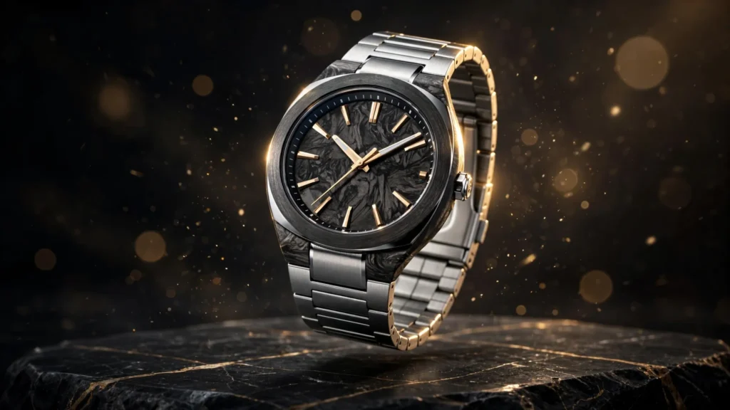 Casio EFK-200 watch front view with detailed dial
