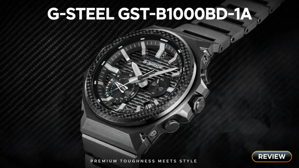 Casio G-Shock G-Steel GST-B1000BD-1A review image