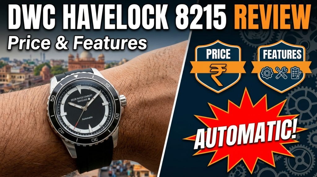 Delhi Watch Company Havelock 8215 automatic watch review image