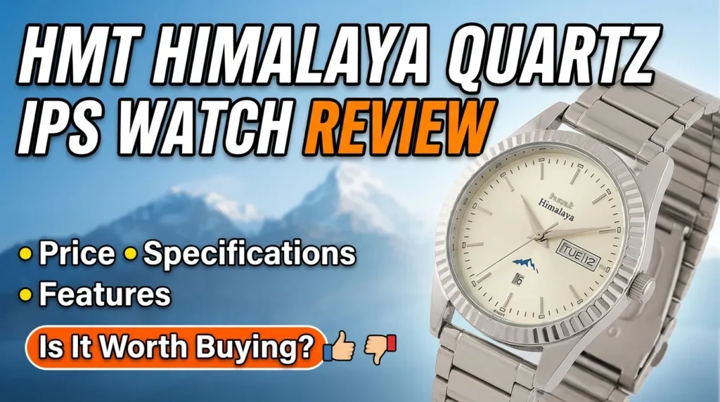 HMT Himalaya Quartz IPS front view