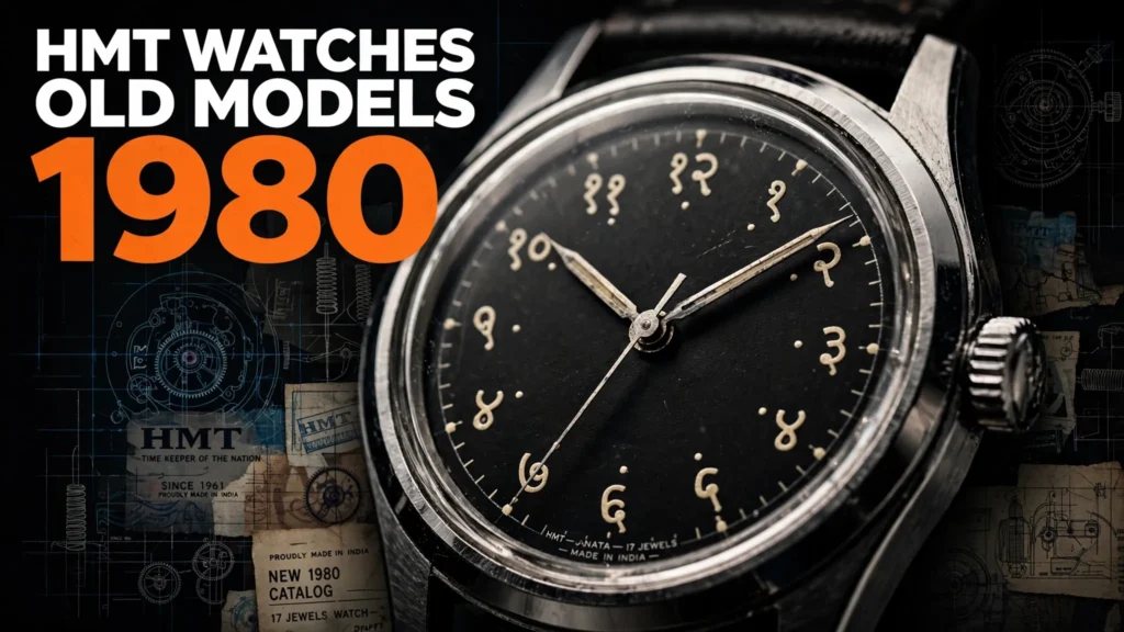 HMT Watches Old Models 1980