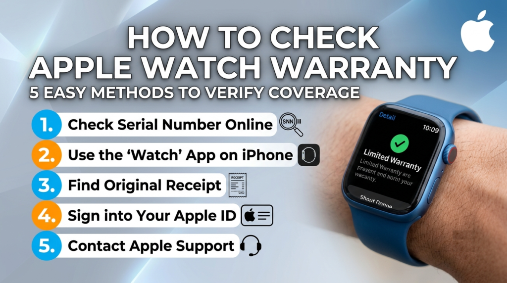 Apple Watch serial number settings