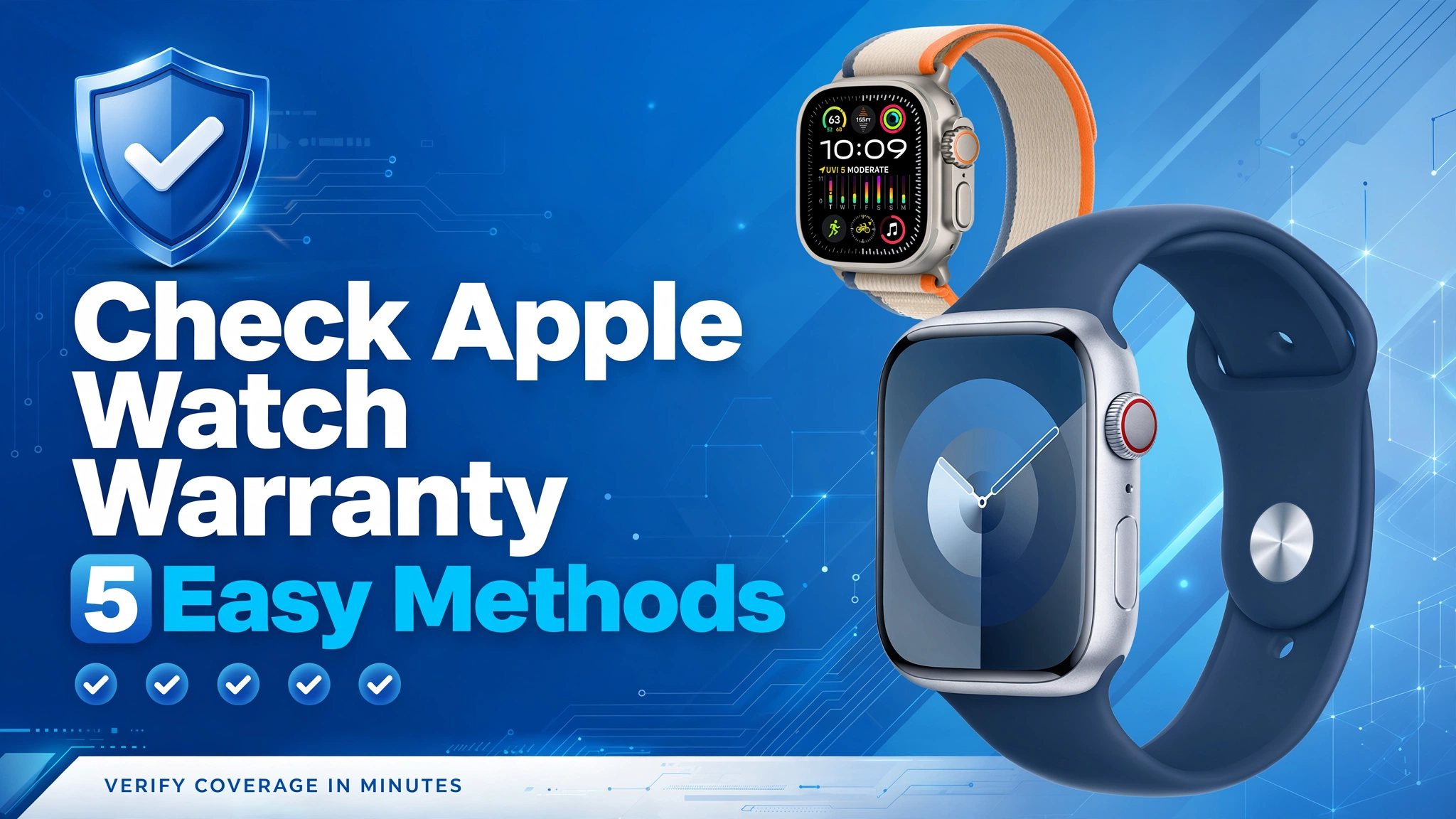 Verify Apple Watch warranty using serial number