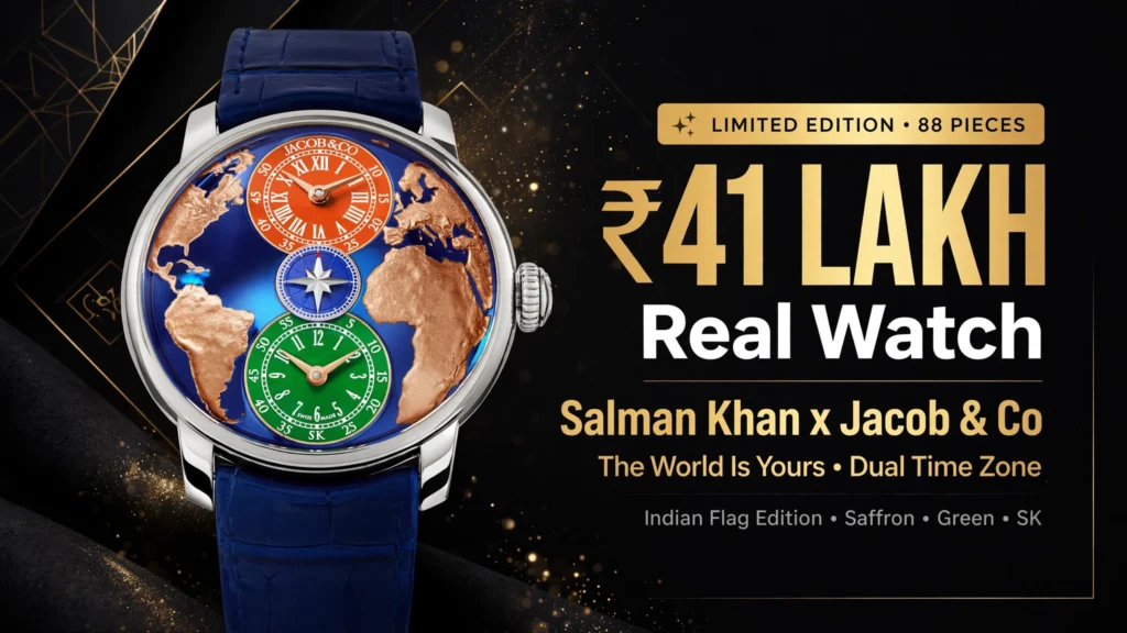 Salman Khan Jacob & Co Watch