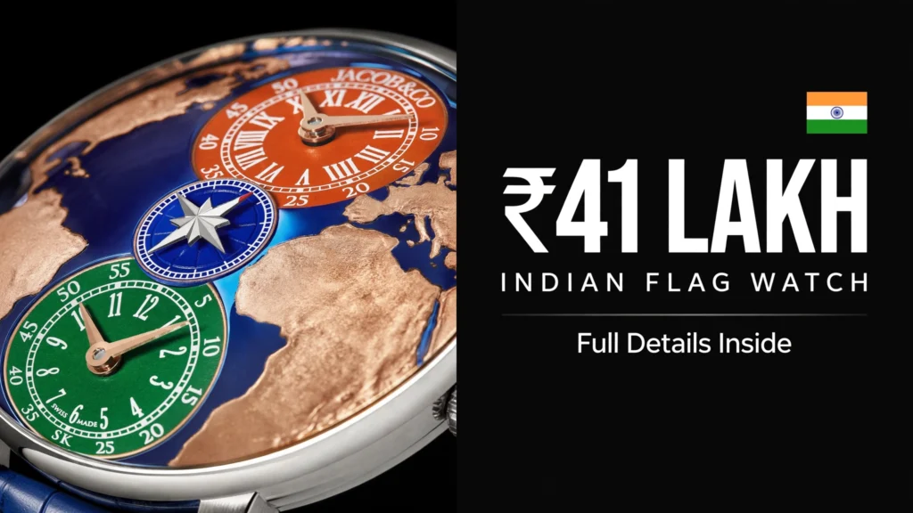 Jacob & Co. luxury timepiece on wrist