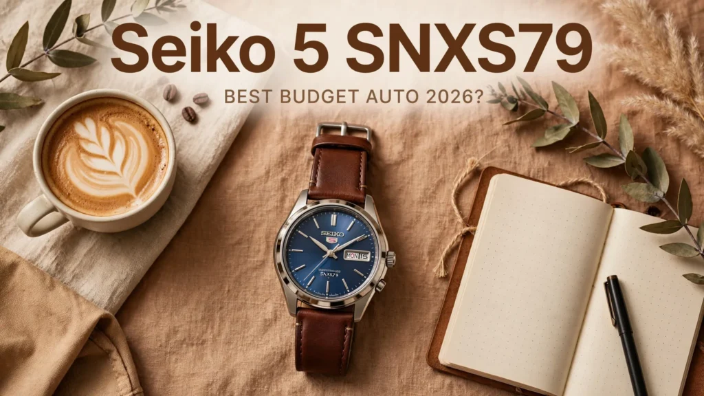 Seiko SNXS79 premium Japanese automatic wristwatch