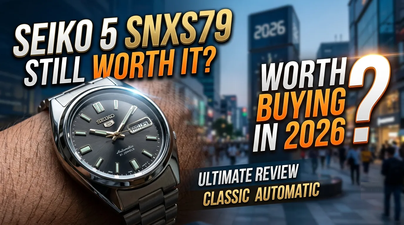 Latest Seiko 5 SNXS79 automatic watch in 2026