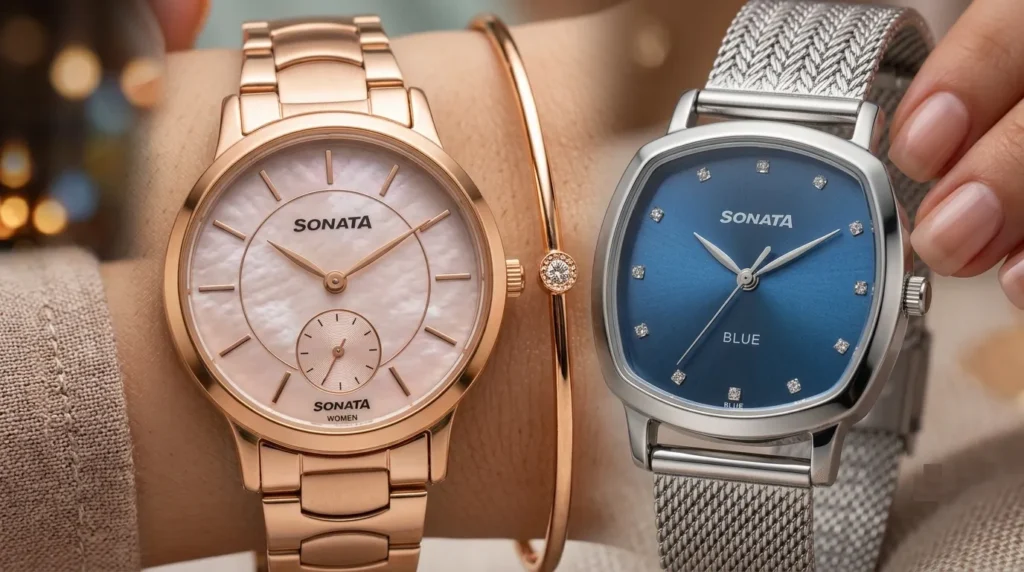 Best Sonata Watches Women for office and casual outfits