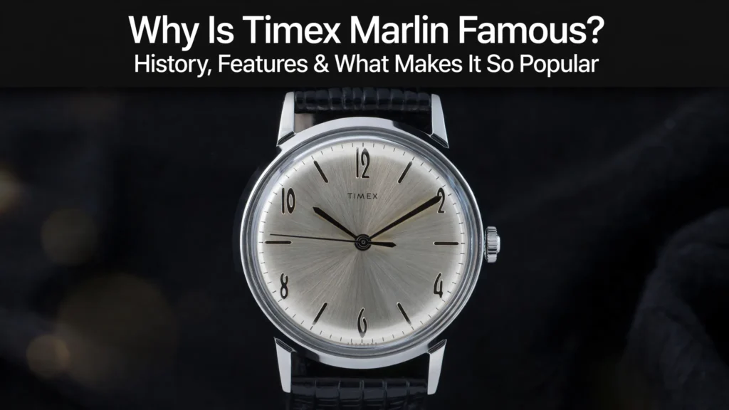 Timex Marlin classic dress watch for everyday wear