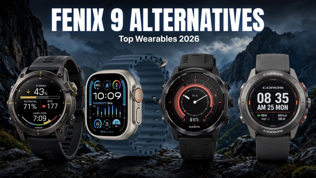 Best Garmin Fenix 9 Pro alternatives in 2026
