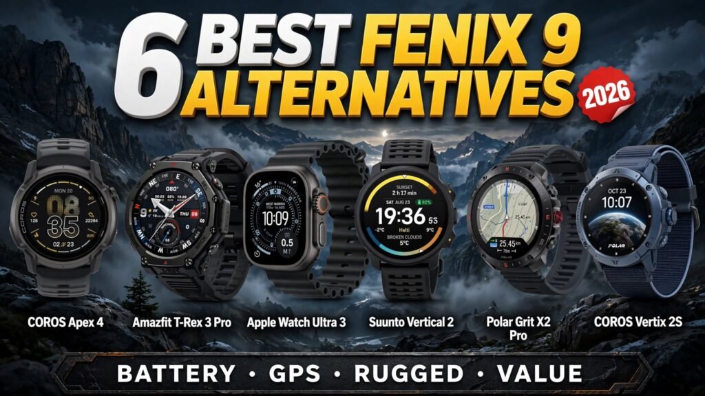 COROS Vertix 2S Garmin Fenix alternative