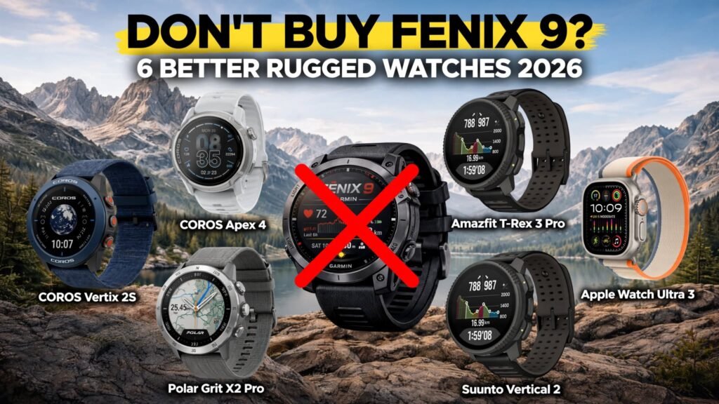 Best Alternatives of Garmin Fenix 9 and 9 Pro