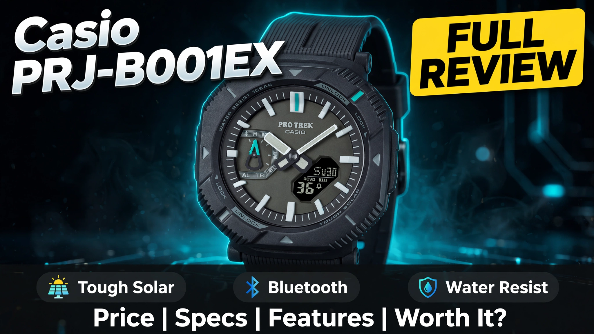 Casio PRJ-B001EX Tough Solar outdoor watch
