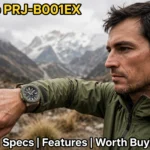 Casio PRJ-B001EX adventure watch for trekking and camping