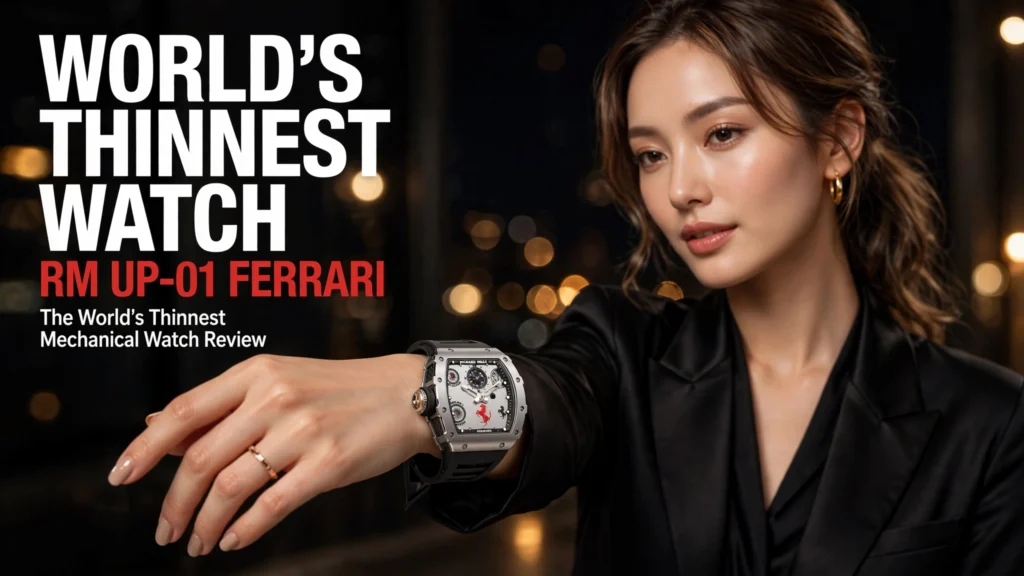 Richard Mille RM UP-01 Ferrari ultra-thin mechanical watch