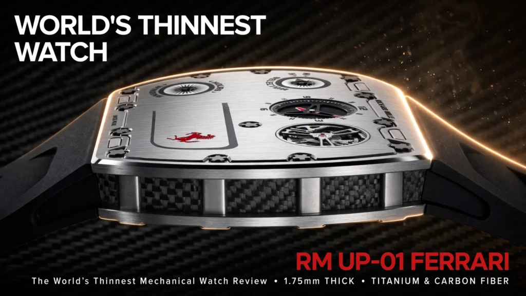 Richard Mille RM UP-01 Ferrari manual winding watch