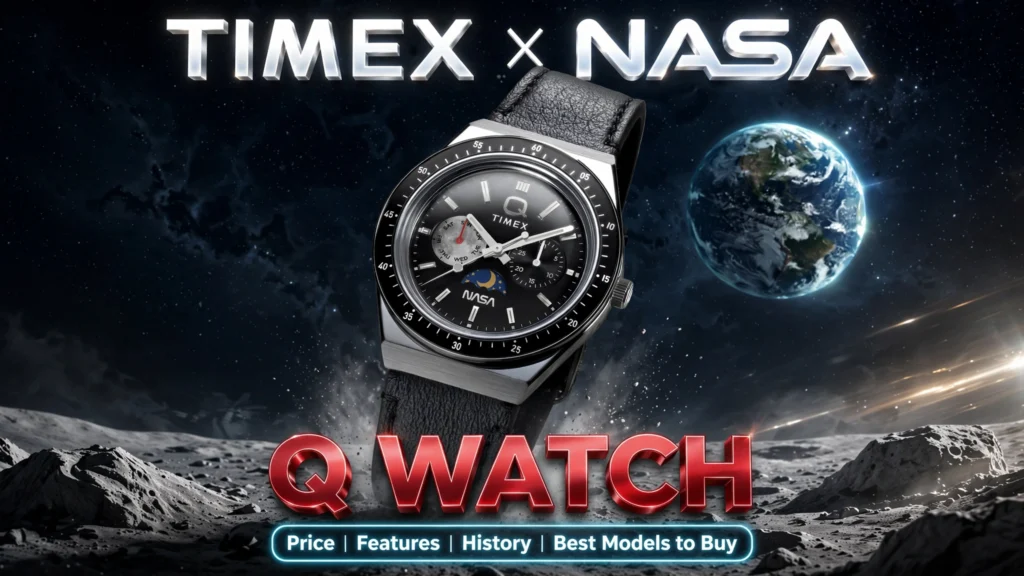 Timex NASA collaboration watch design