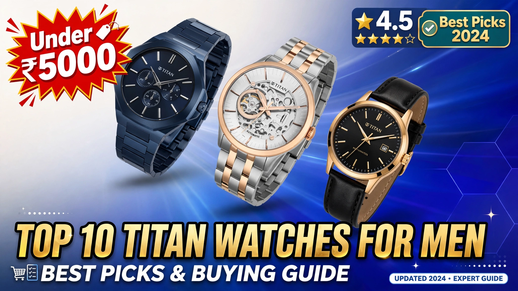 Titan watch collection for men under ₹5000