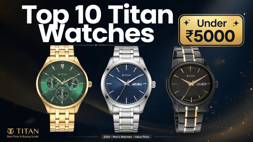 Best Titan watches for men under 5000
