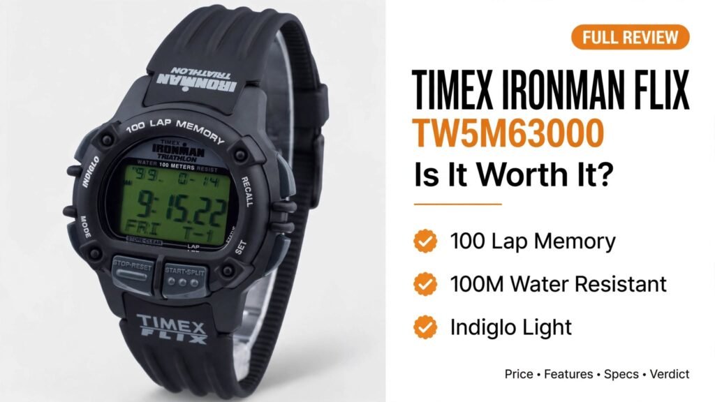 Timex Ironman Flix TW5M63000 front view
