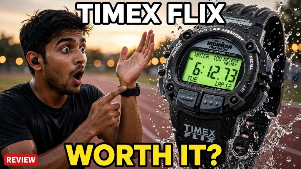 Timex Ironman Flix TW5M63000 digital sports watch